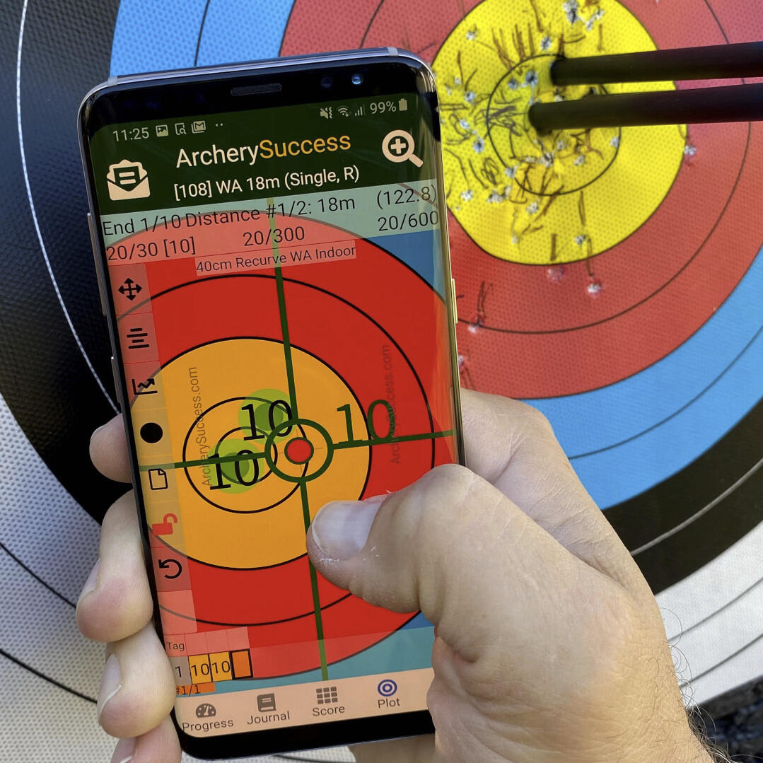 ArcherySuccess precision plotting example
